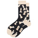 Colorful Symbol of International chess geometric Formula Cotton Men's Sock