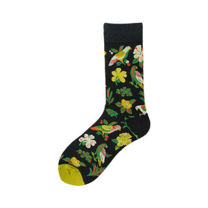 Novelty Funny Cotton Sock - Frog, Burger, Salmon, Corn, Avocado, Bird, Fish