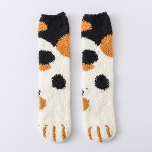 Autumn and Winter Cat Claws socks for girl