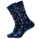 Colorful Symbol of International chess geometric Formula Cotton Men's Sock