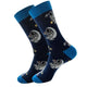 Colorful Symbol of International chess geometric Formula Cotton Men's Sock