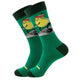 Colorful Symbol of International chess geometric Formula Cotton Men's Sock