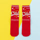 Cotton Women's Socks - Fruits Food Happy Socks